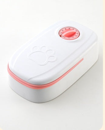 Distributore automatico di cibo per animali domestici, mangiatoia intelligente per gatti e cani con timer, ciotola in acciaio inox, alimentatore automatico per cani e gatti, accessori per animali domestici